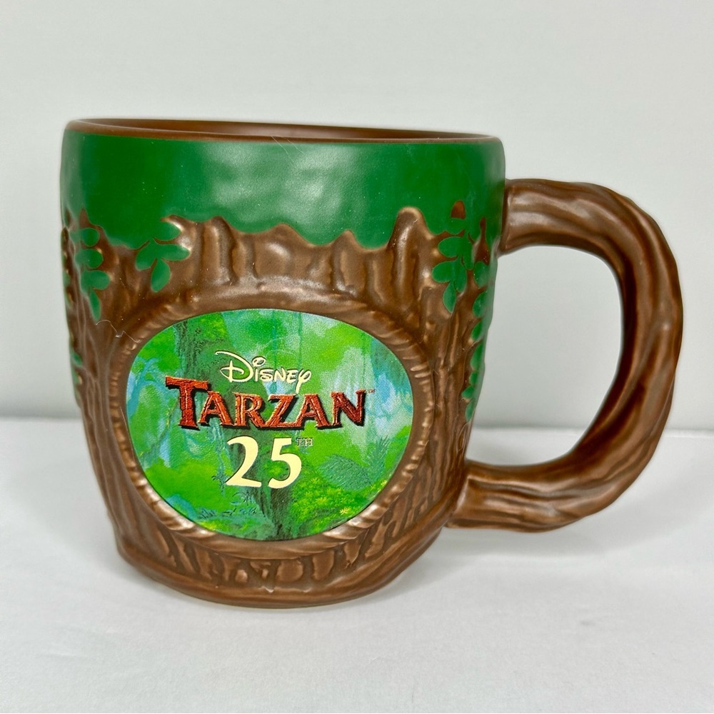 Disney Parks Tarzan 25th Anniversary Coffee Mug